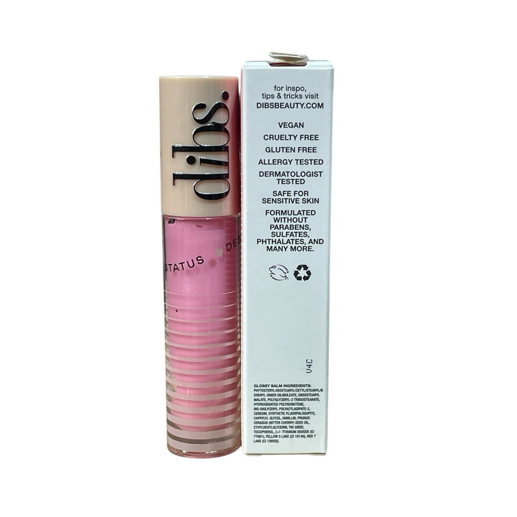 Dibs Go To Glossy Balm – Italian Soda New in Box, Juicy Shine That Stays Put
