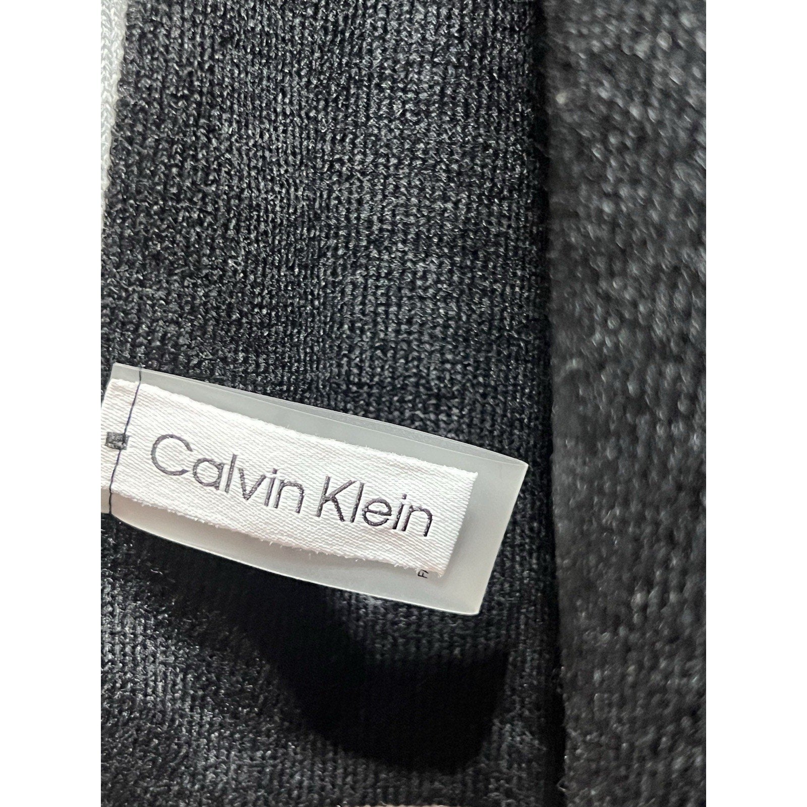Calvin Klein Black And Gray Scarf And Beanie Set NWT $98 MSRP