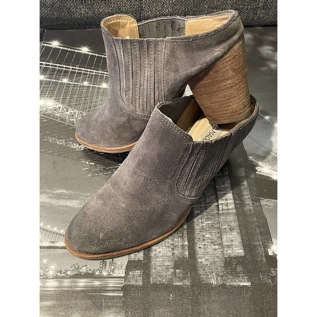 Steve‎ Madden Mertta Grey Suede Muels Women's Shoe Size 8M