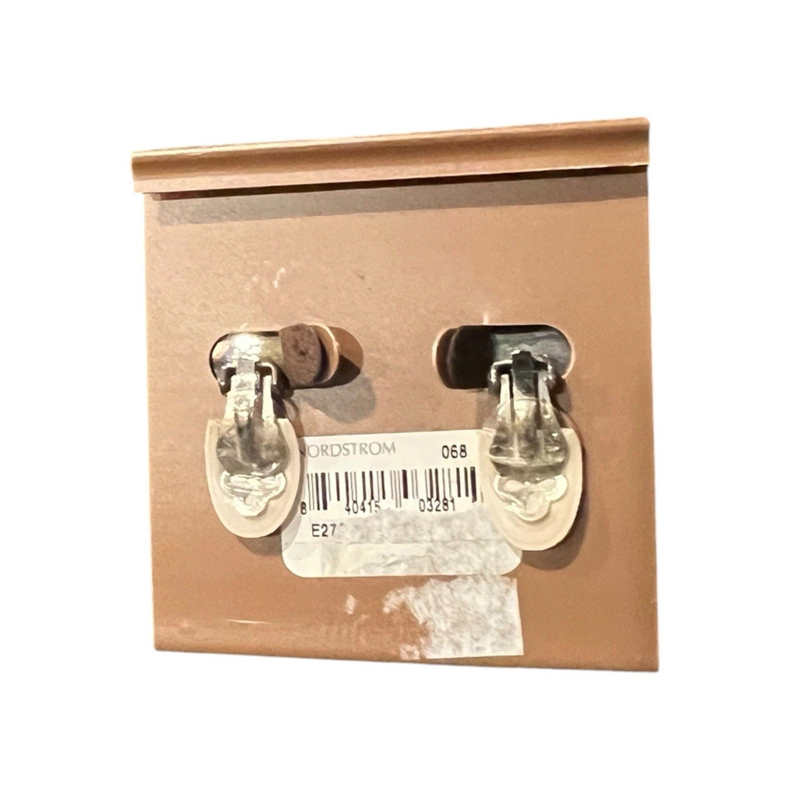 Simon Sebbag sterling silver button Clip On earrings New