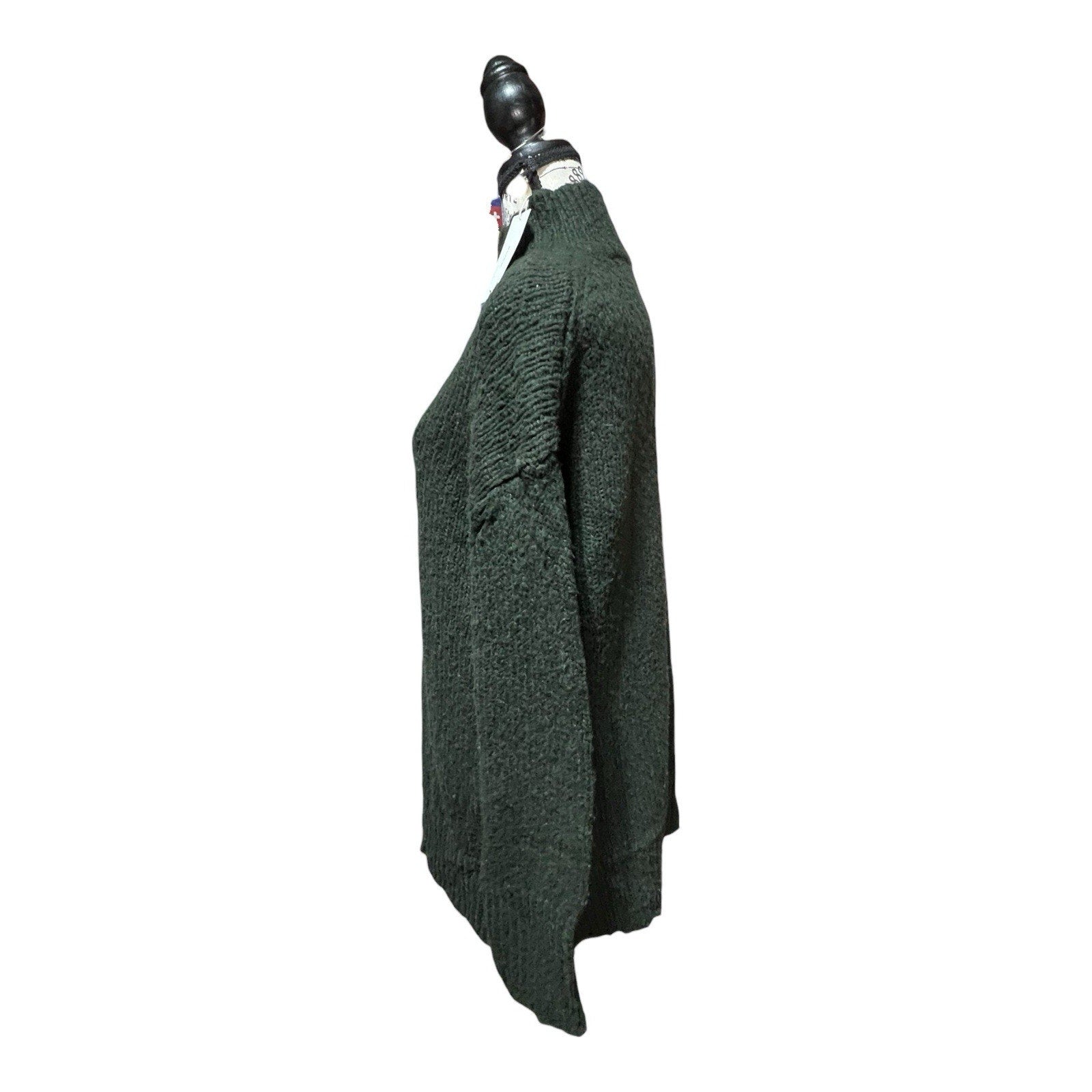 Vince Wool Pullover Wool Blend Sweater In Juniper Green Size XL MSRP $445
