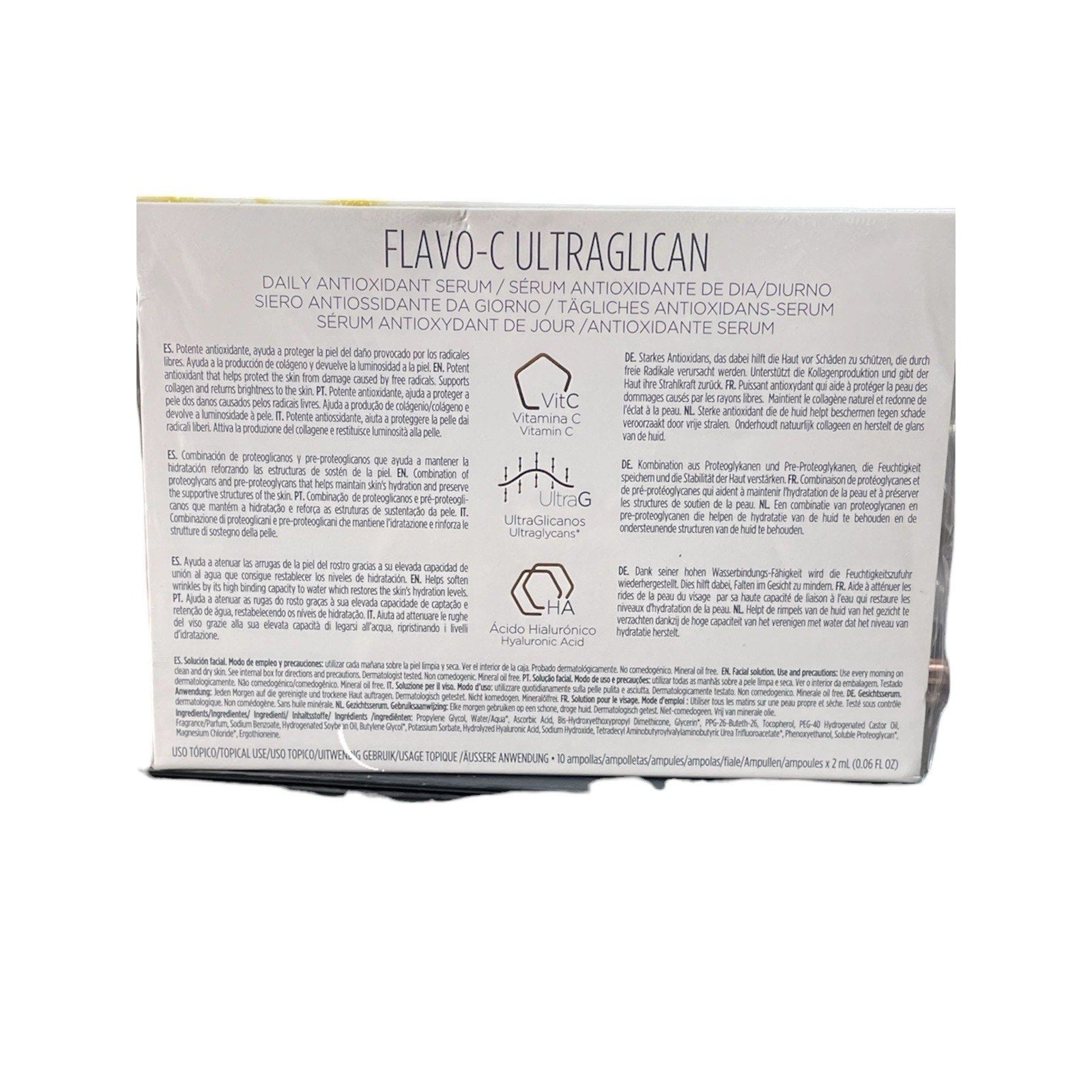 Isdin Isdinceutics Flavo-C Ultra can Serum 10 Ampollas New In Box