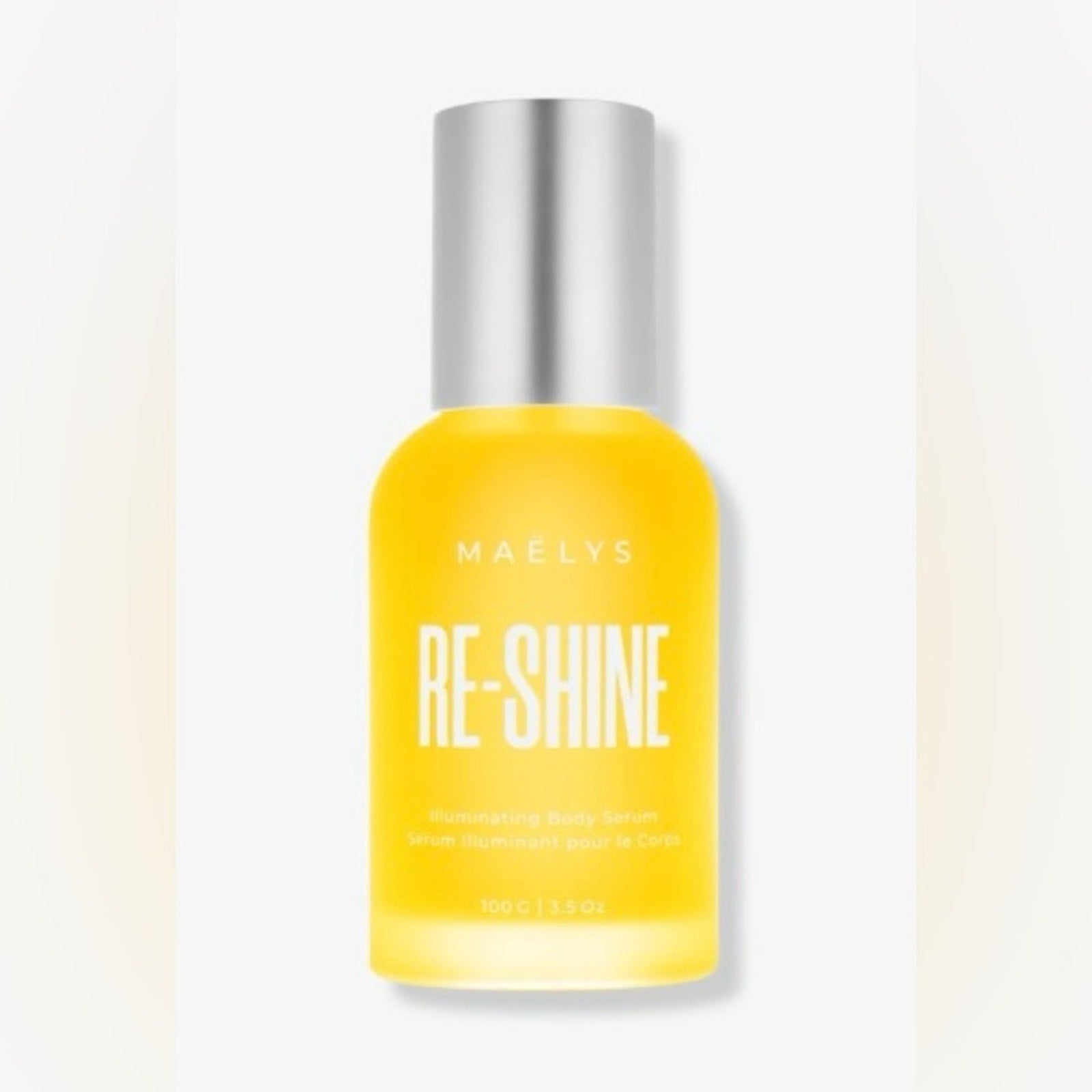 Maelys RE-SHINE Illuminating Body Serum NIB  3.5 oz
