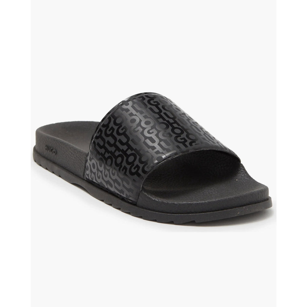 HUGO by Hugo Boss "Timein Black Slides Women’s Size 8
