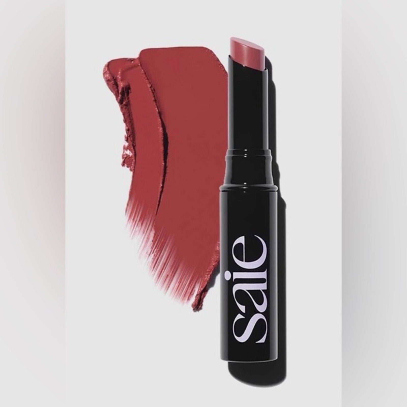Saie Lip Matte Blurring Lipstick in Nouveau