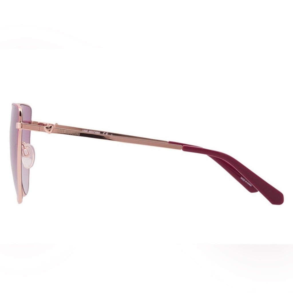 Love Moschino Stylish Pink Gradient Sunglasses NWT MSRP