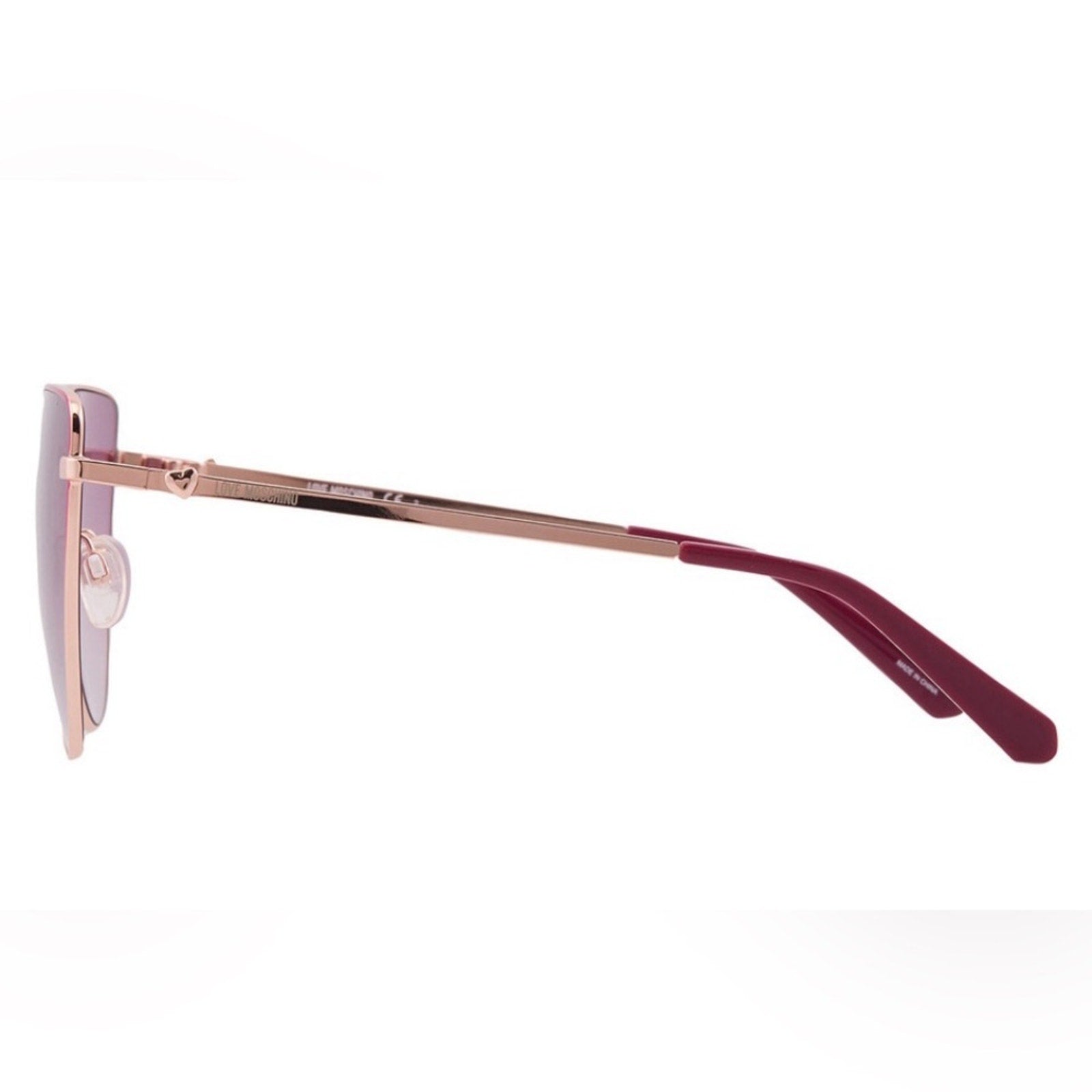 Love Moschino Stylish Pink Gradient Sunglasses NWT MSRP