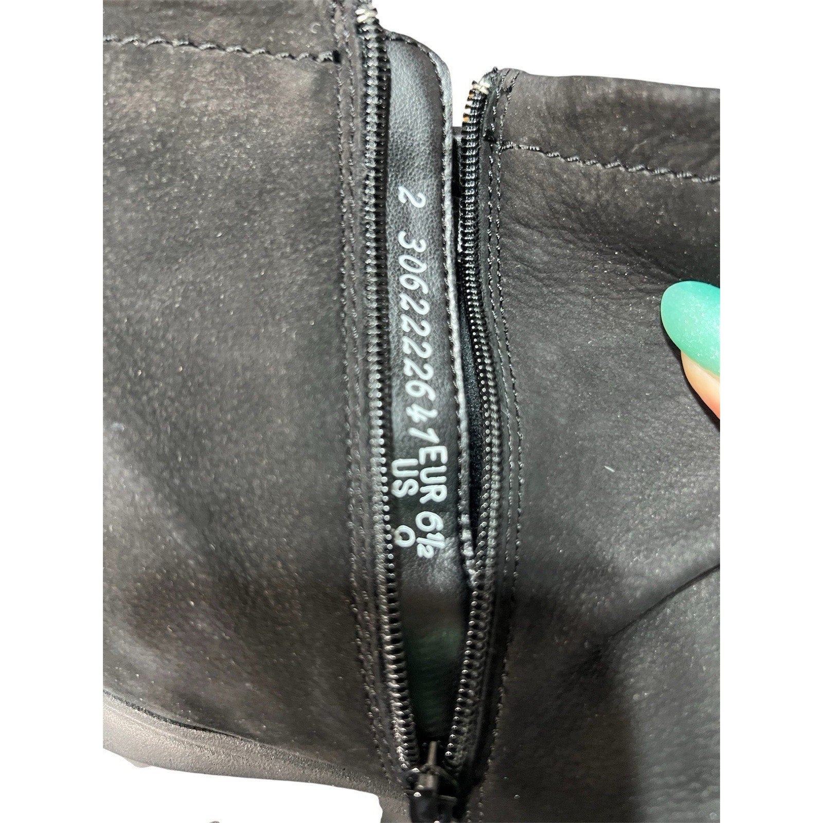 Memphistom Rezia Black Suede Bootie EU 6.5 US 8