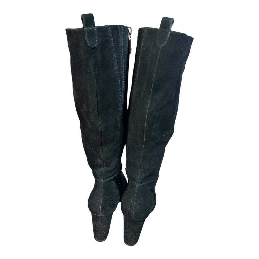 Blondo Waterproof Black Knee High Suede Boots Women’s Shoe Size 10