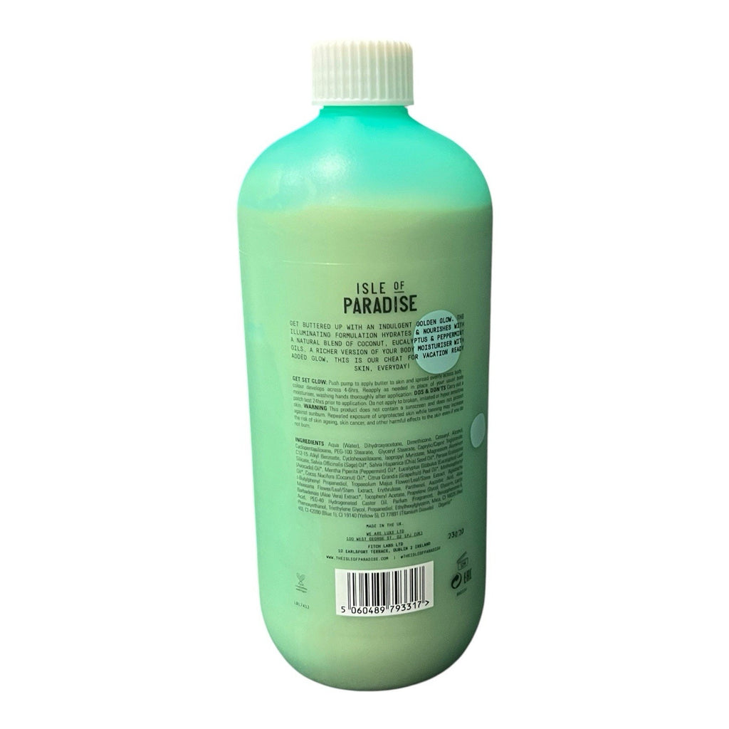 Isle Of Paradise Self Tanning Butter 16.9 Oz New