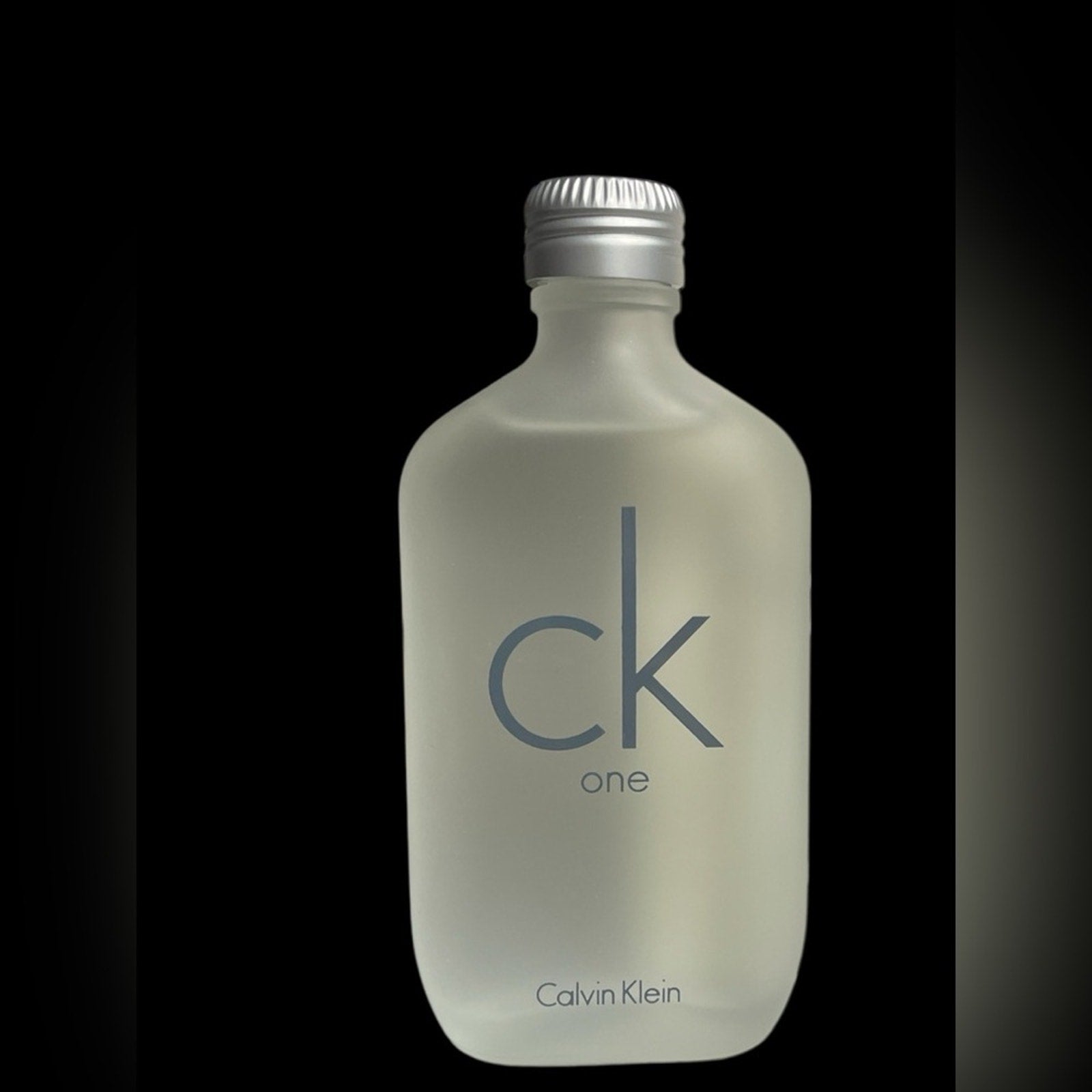 Calvin Klein CK One Frosted White Bottle 3.4 Oz unisex NIB