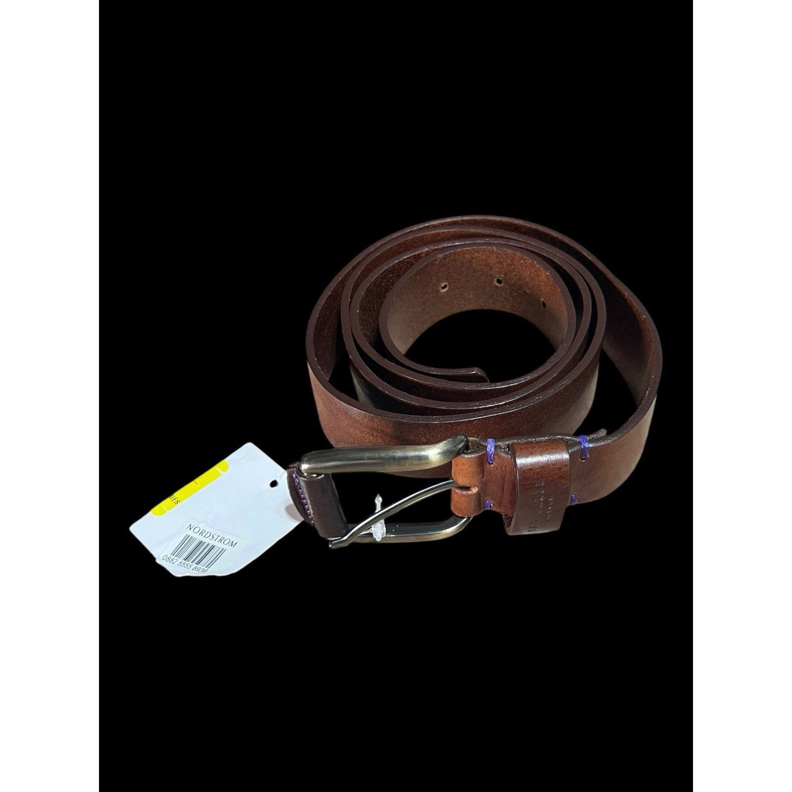 Ted Baker Brown Leathe Belt Size 40
