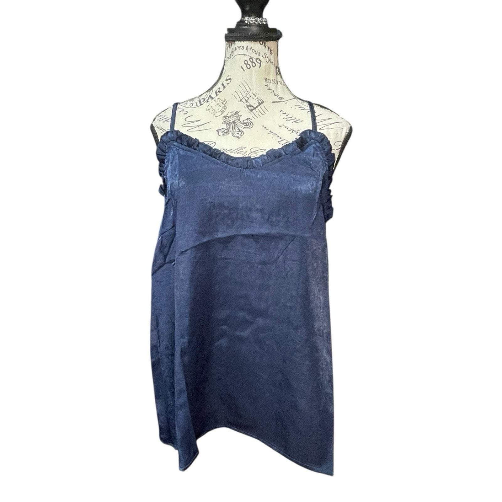 Hayden Los Angeles Navy Blue Tank Top NWT Women’s Size L