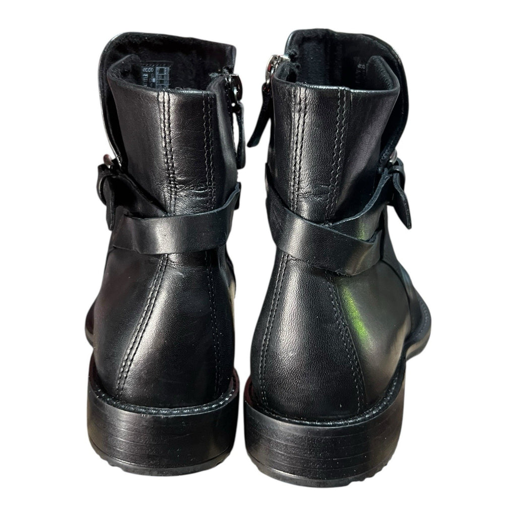Ecco Sartorelle 25 Leather Mid-Cut Boot in black EU 37
