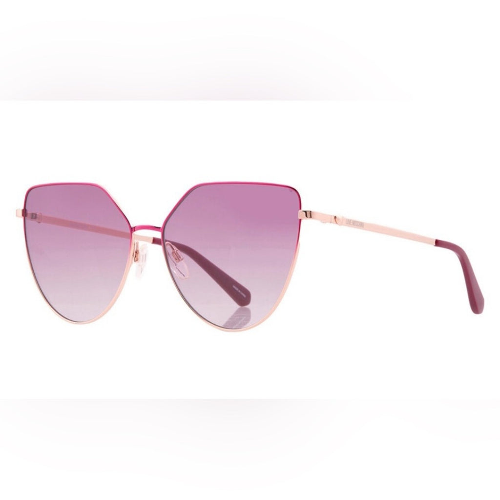 Love Moschino Stylish Pink Gradient Sunglasses NWT MSRP