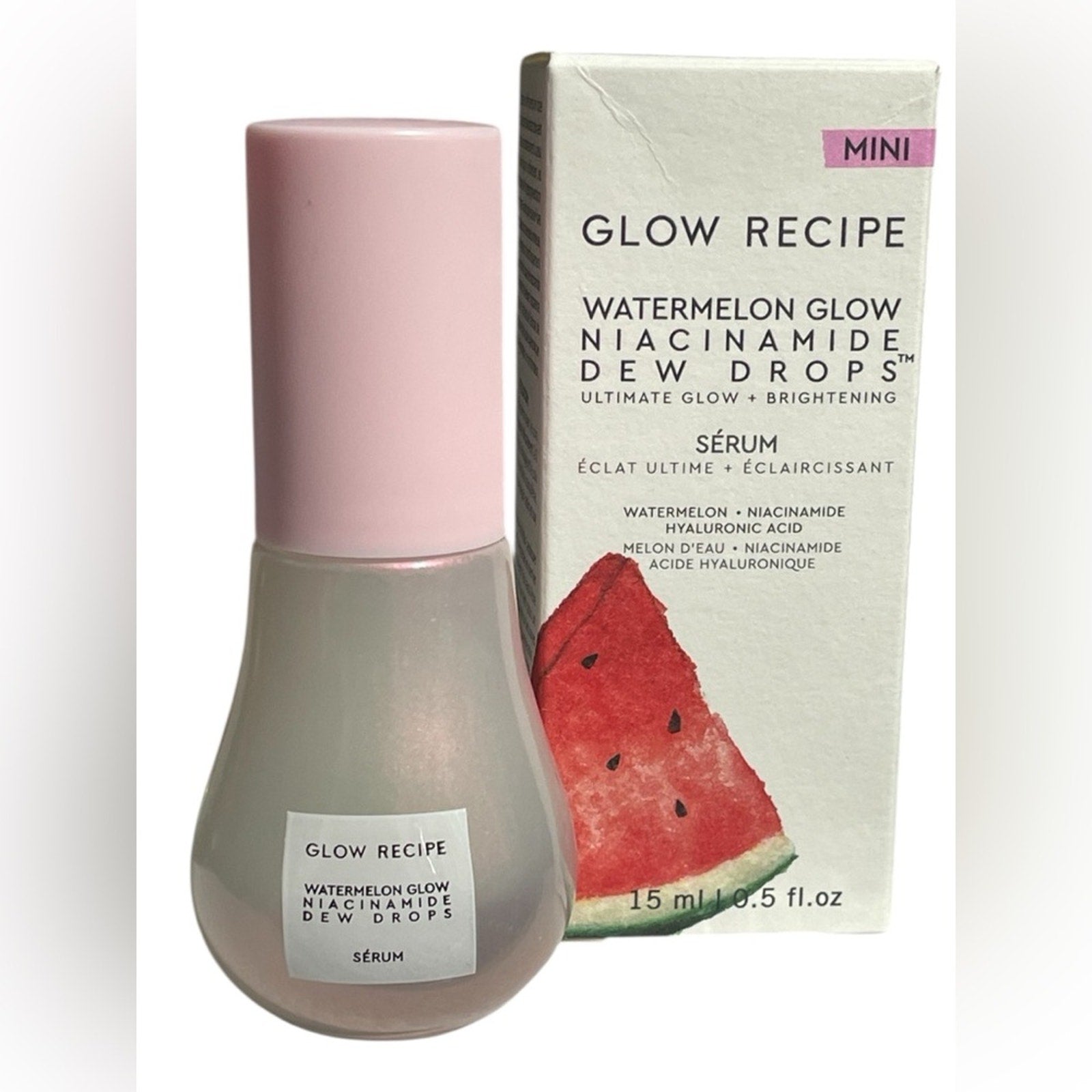 Glow Recipe Watermelon Glow Niacinamide Dew Drops - 15 ml NIB