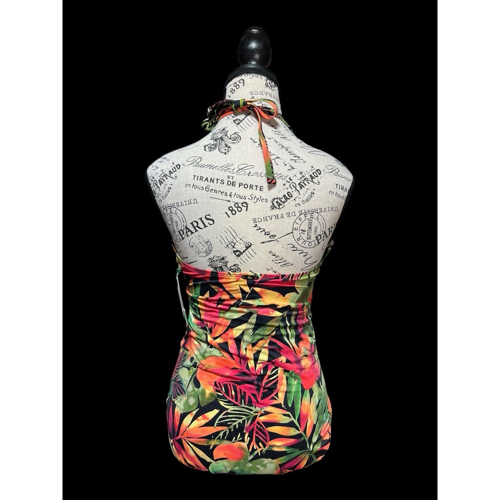 Lauren Ralph Lauren Slimming Fit 1 Piece Swimsuit Womens Size 10 NWT MSRP $138