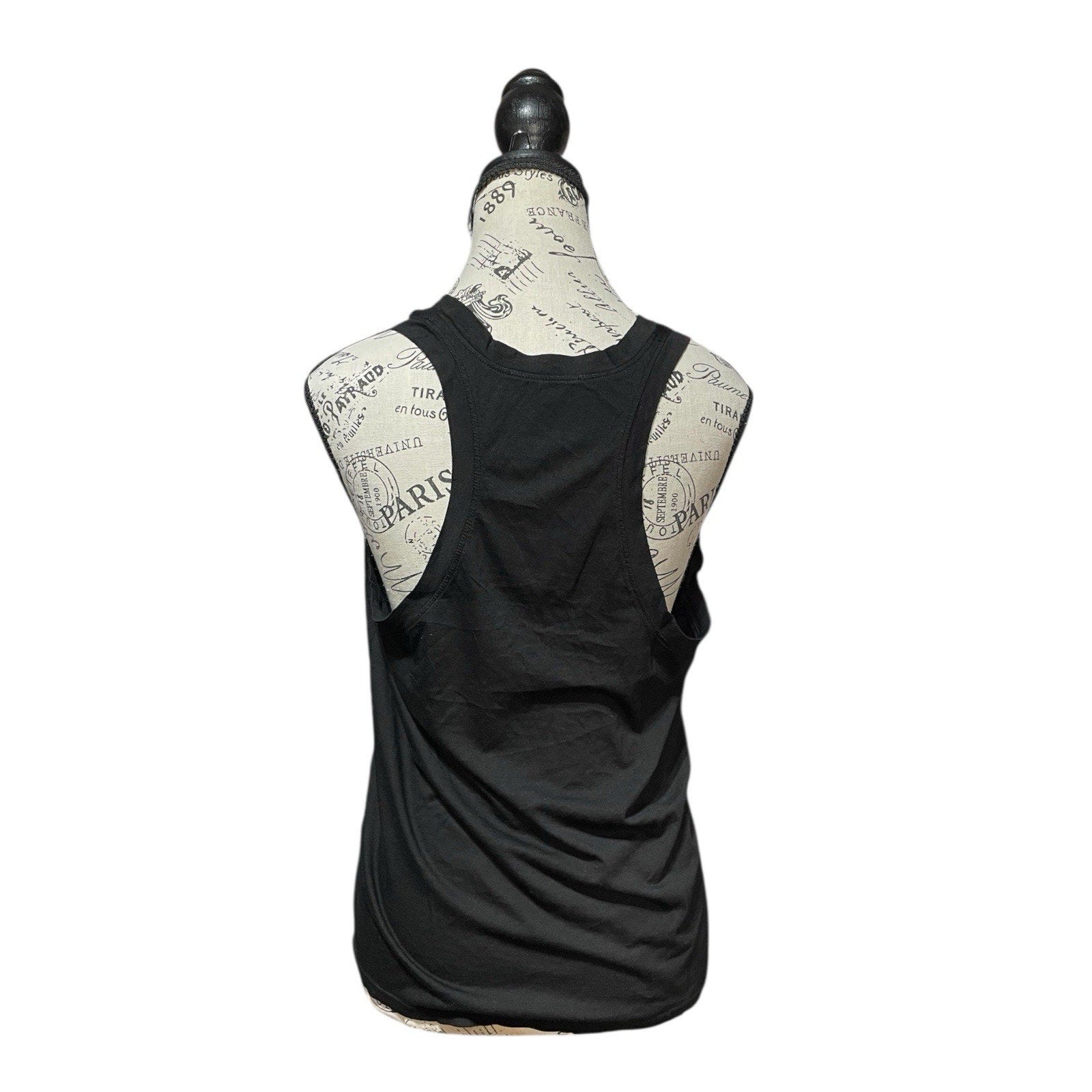Cotton Citizen Black Classic Muscle Tank Size XL New