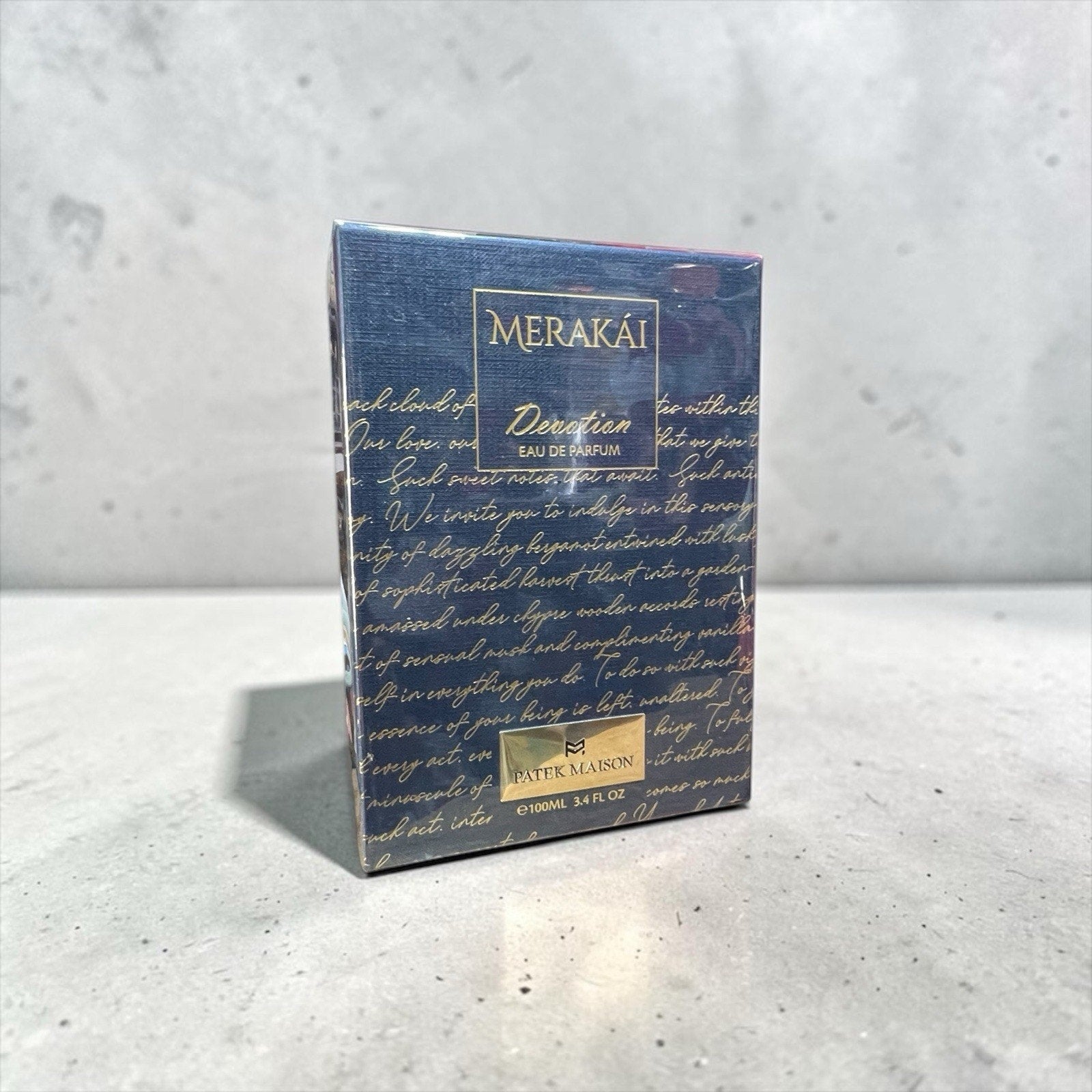 Patek Maison Merakai Devotion unisex Eau de Parfum spray 3.5 Oz New Sealed