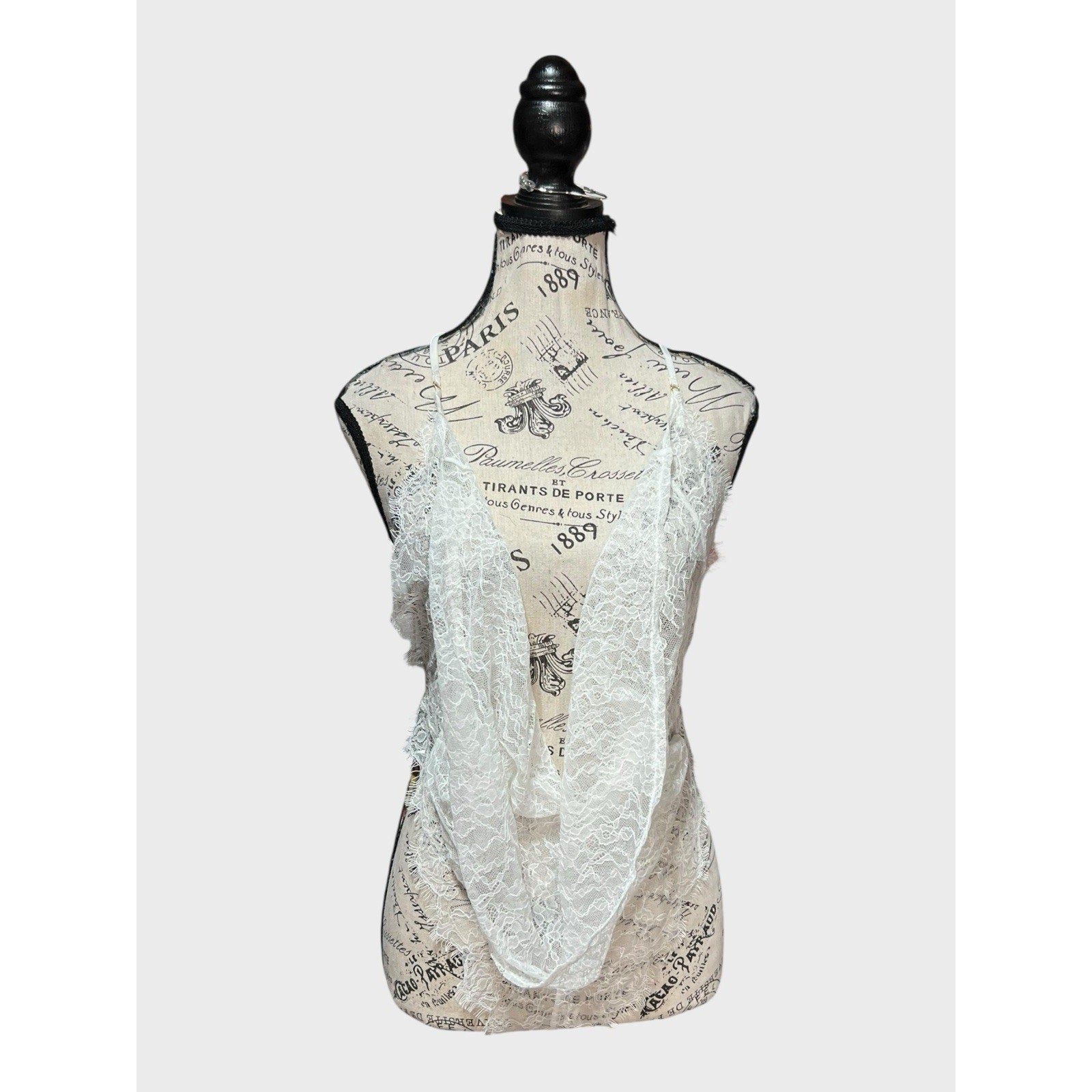 Suzy Black ivory One Piece Lingerie Womens Size S NWT