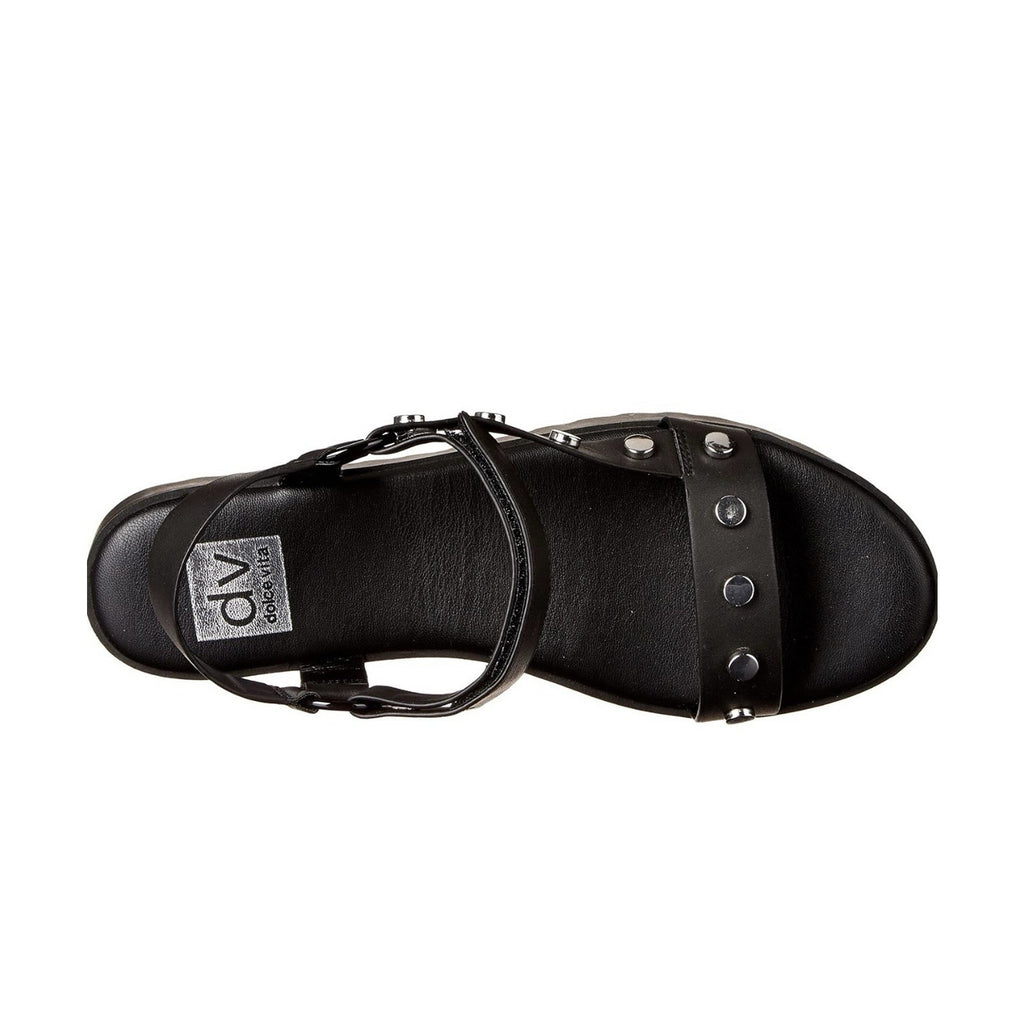DV by Dolce Vita platform sandals feature silver stud details Women’s 9
