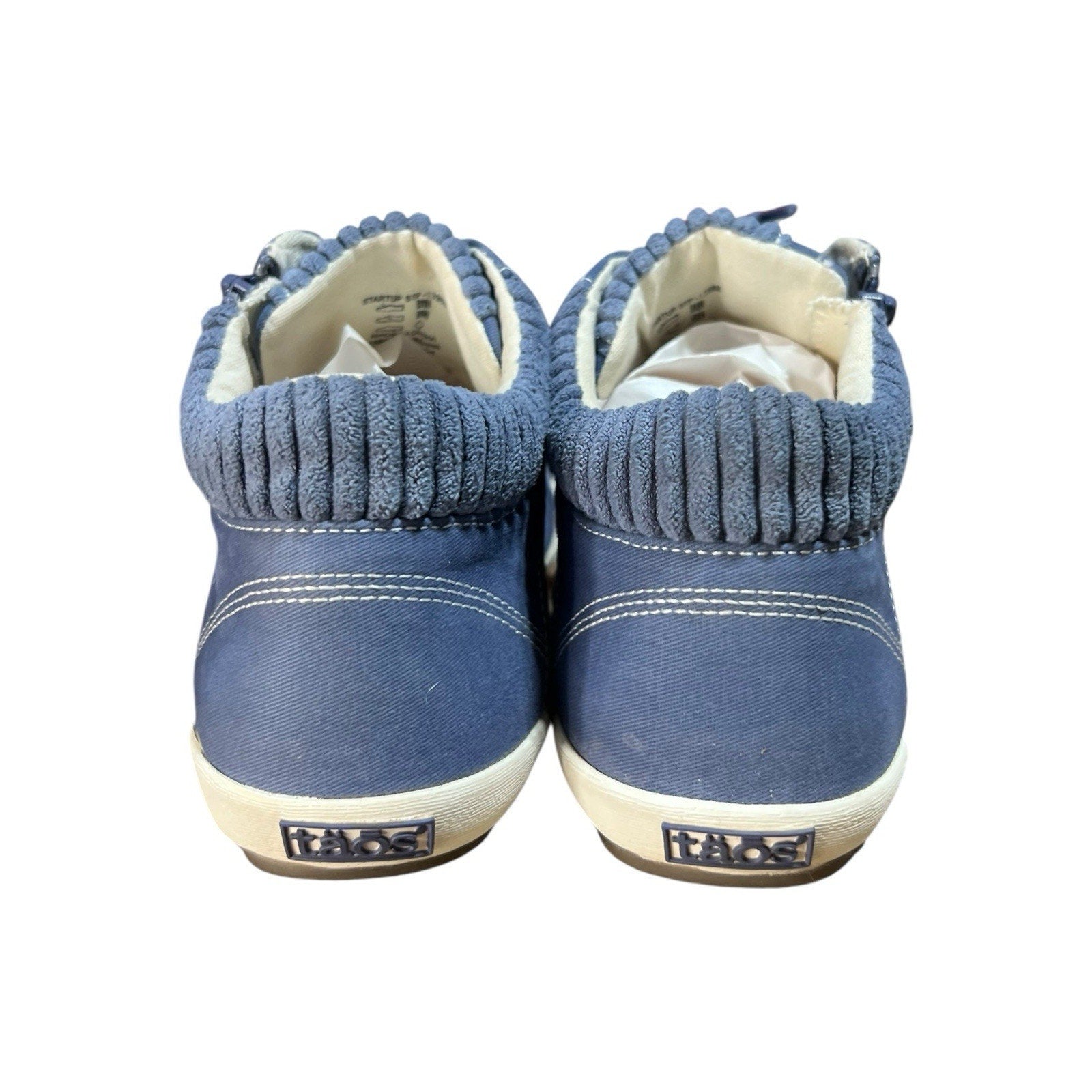 Taos Women's Startup Sneaker in Indigo Distressed Womens Shoe Size 7