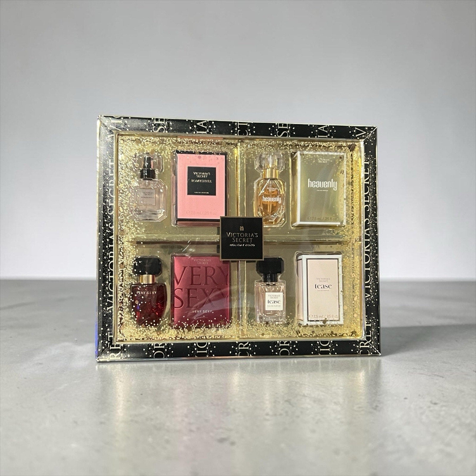 Victoria's Secret Ultimate Fragrance Gift Set featuring four mini EDP Bottles