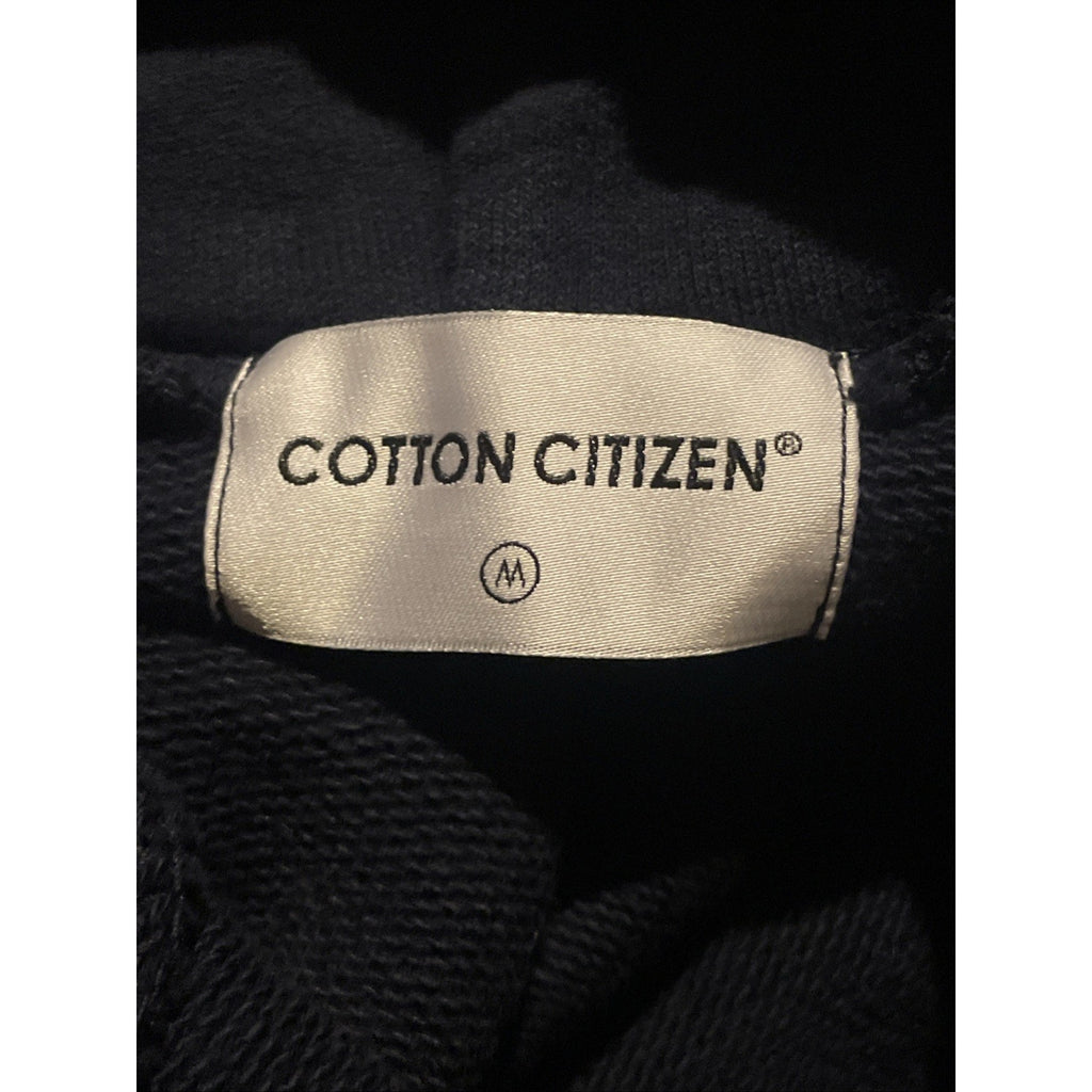 Cotton Citizen Navy Blue Hooded Sweater Size M New