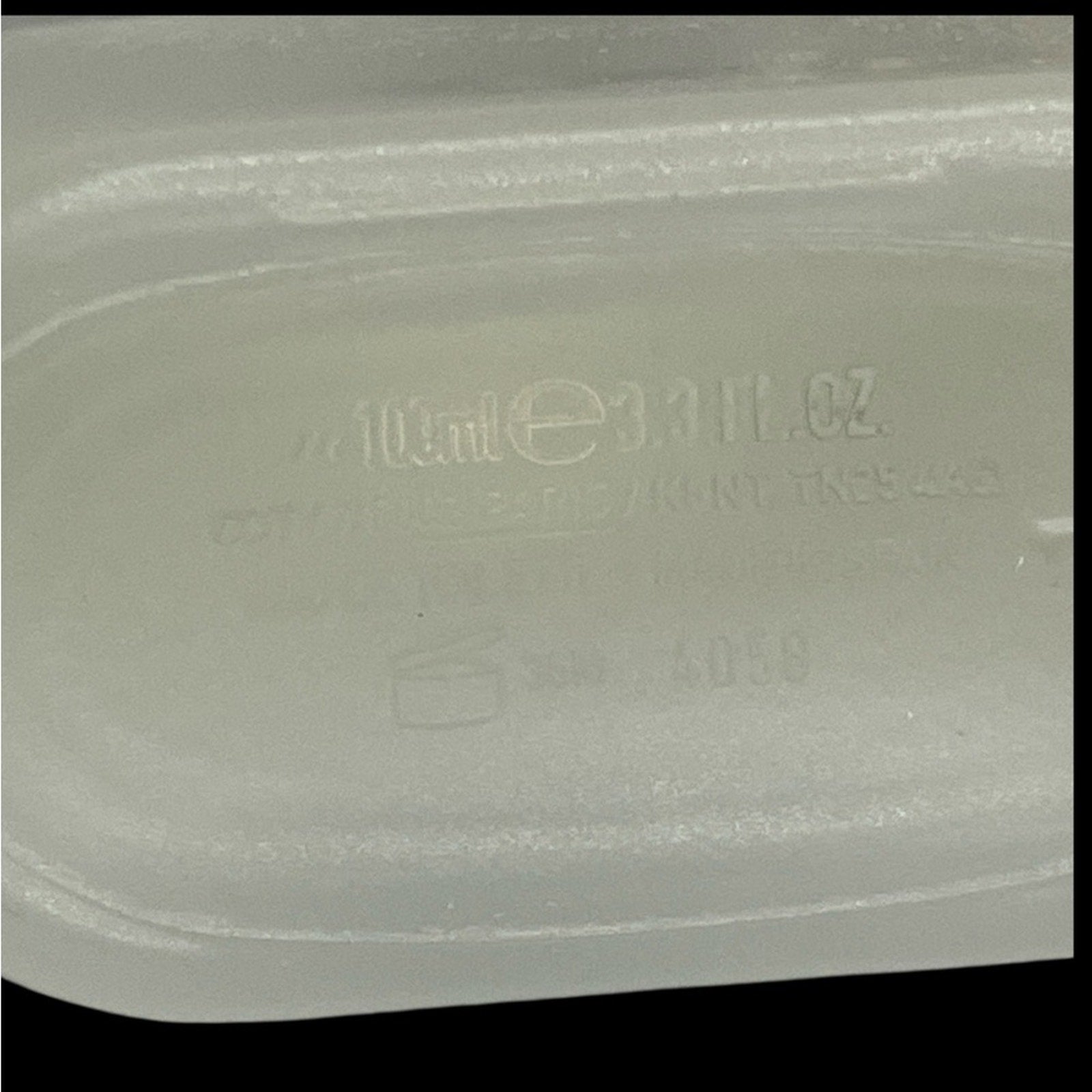 Calvin Klein CK One Frosted White Bottle 3.4 Oz unisex NIB