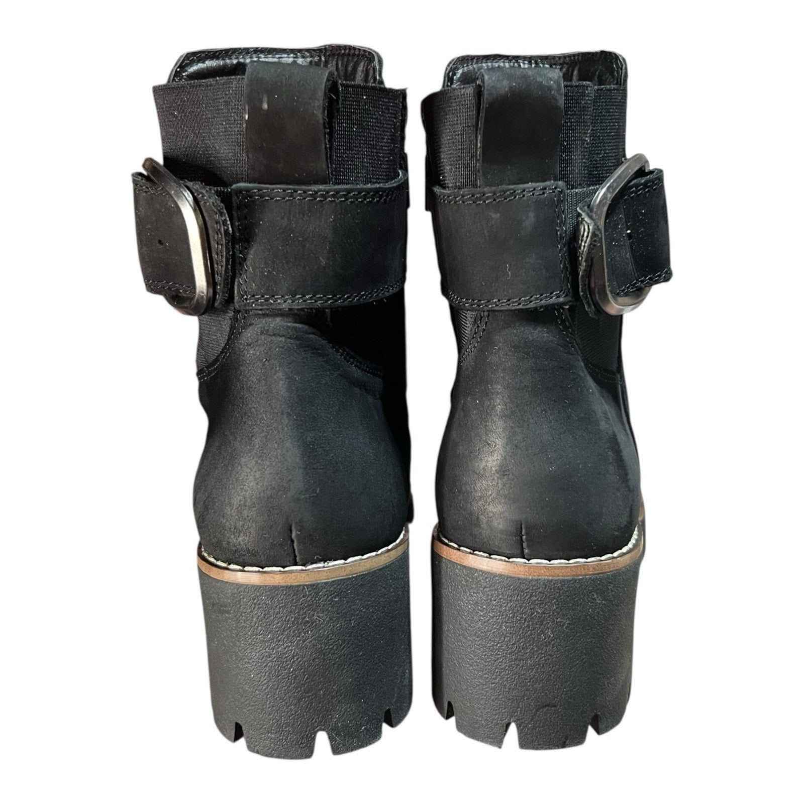 Blondo Dahlia waterproof bootie Black Suede Women’s Size 7.5 M