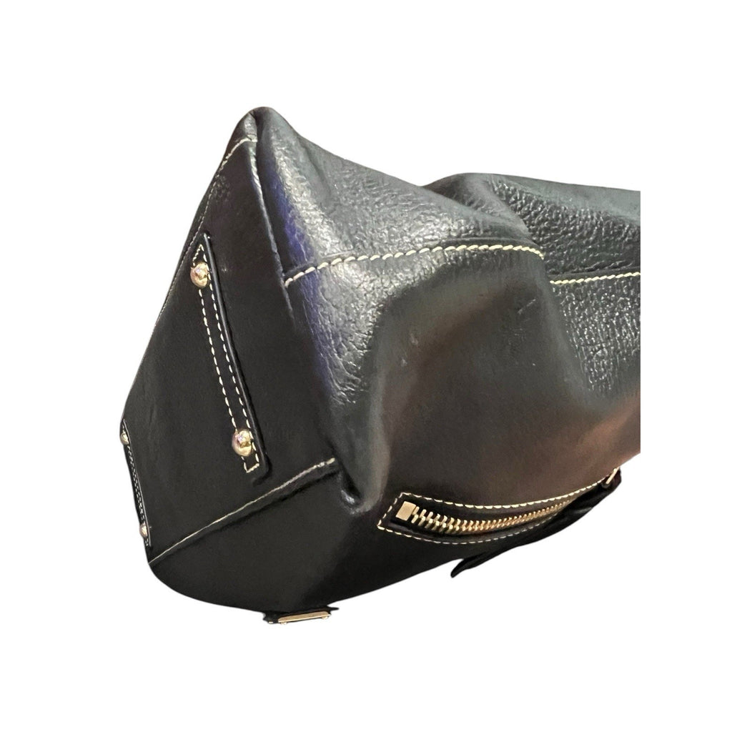 Dooney & Bourke Cooper hobo shoulder bag Black Pebbles Leather