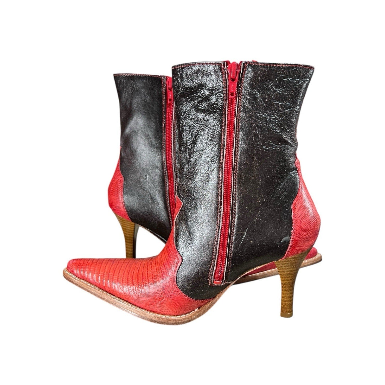 Camila Ted And Black Leather Boots 6.5
