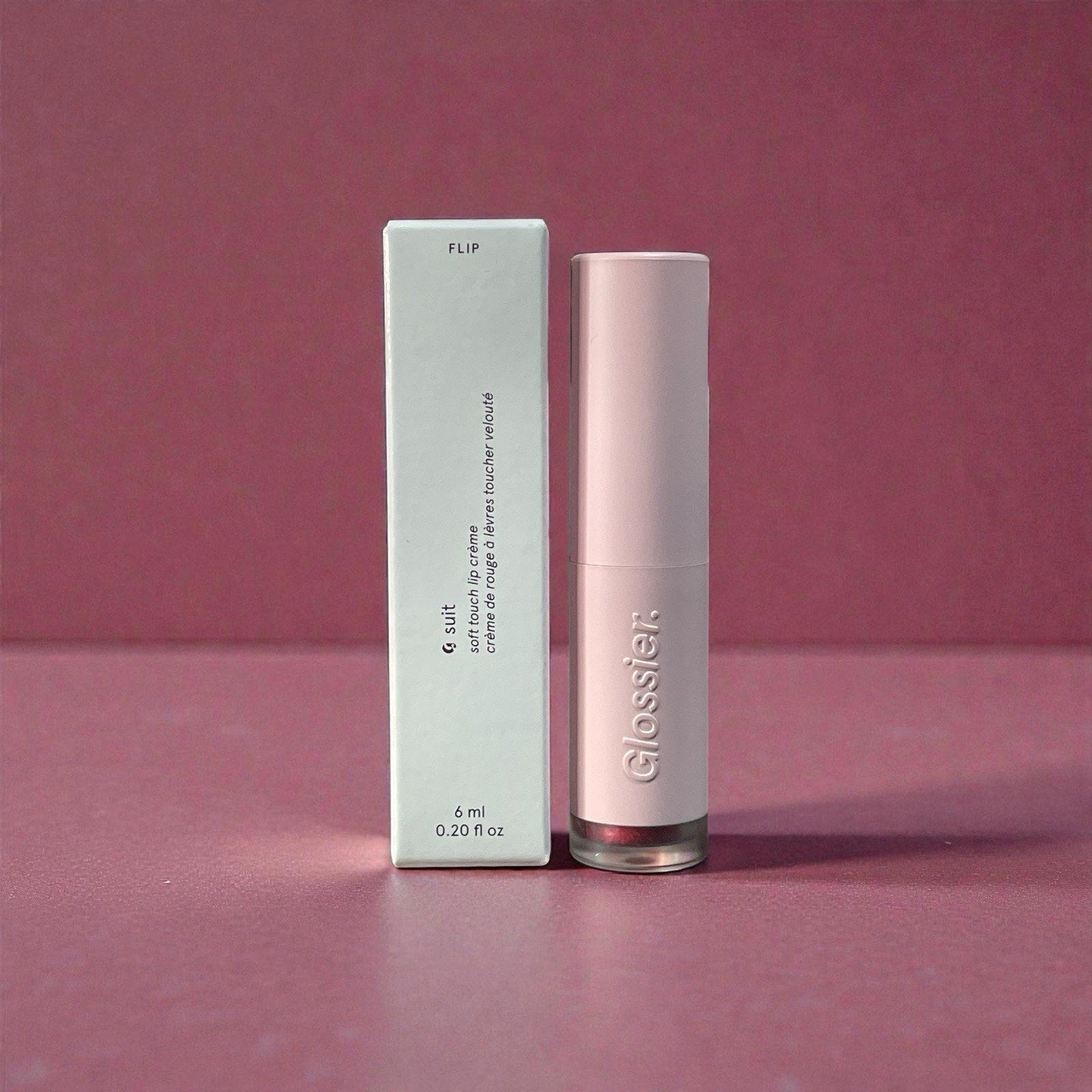 Glossier Soft Tough Lip Cream Shade Flip NIB