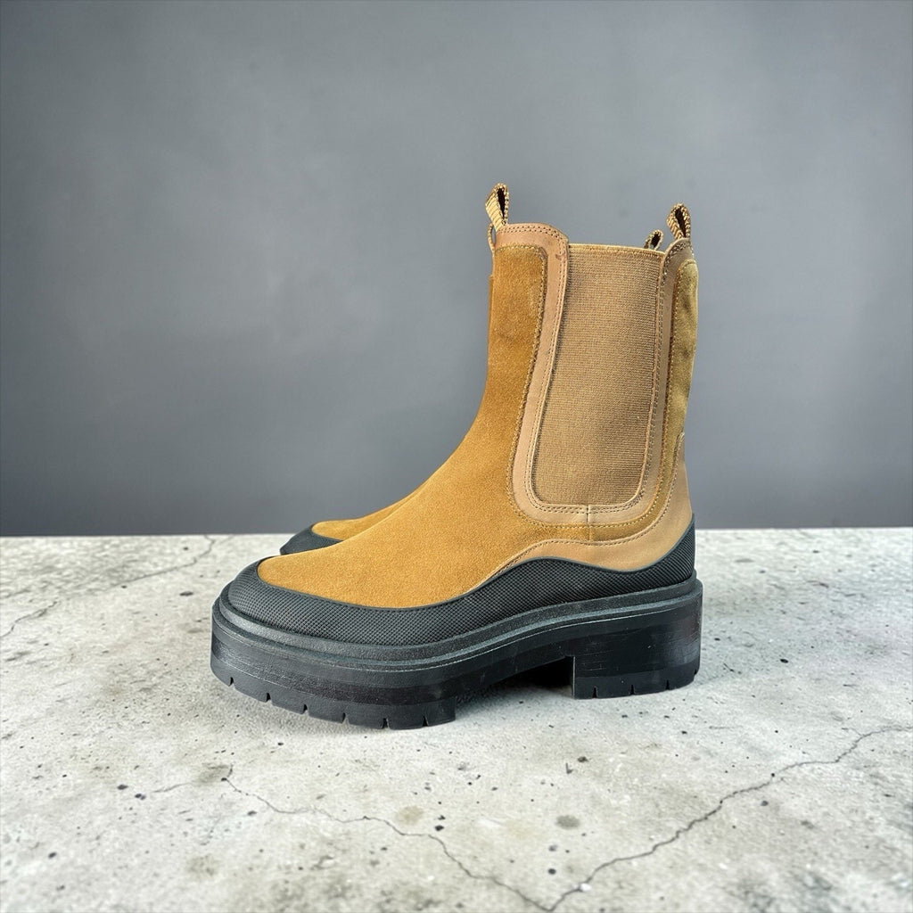 Sam Edelman Tan Suede Boots Women’s Size 7.5