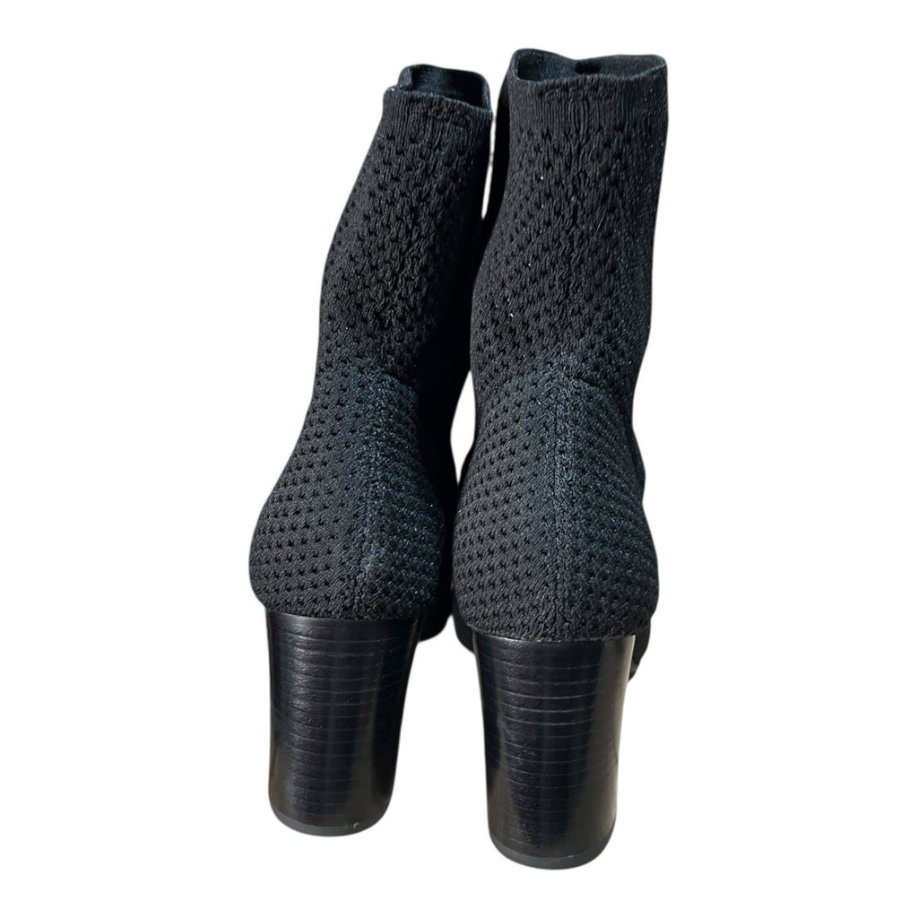 Born Mega Knit Black Bootie Women’s Shoe Size 8.5 New