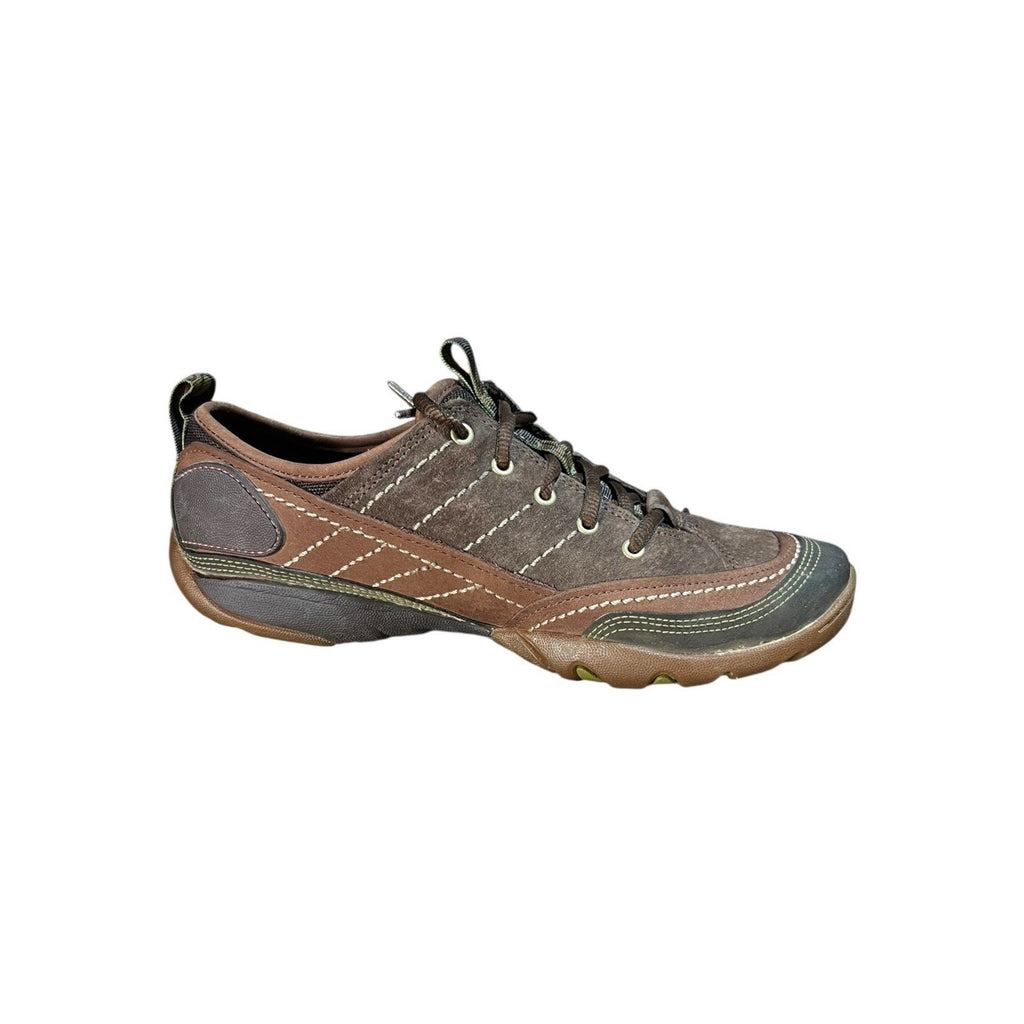 Merrell Mimosa Lace-Up outdoor sneakers in brown suede Women’s 7.5