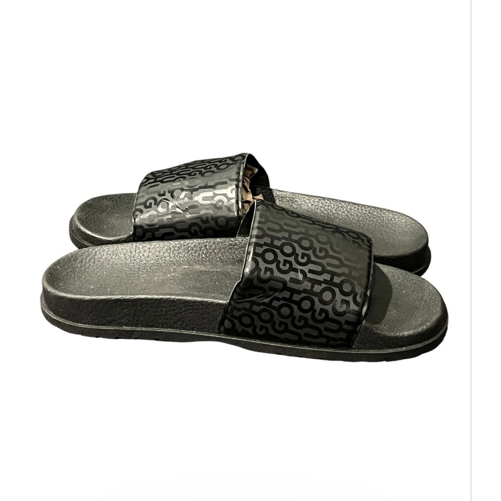HUGO by Hugo Boss "Timein Black Slides Women’s Size 8