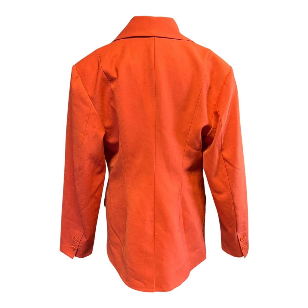 NWT Equipment Femme Acinta Blazer Chili Orange Single Button Jacket Sz 8