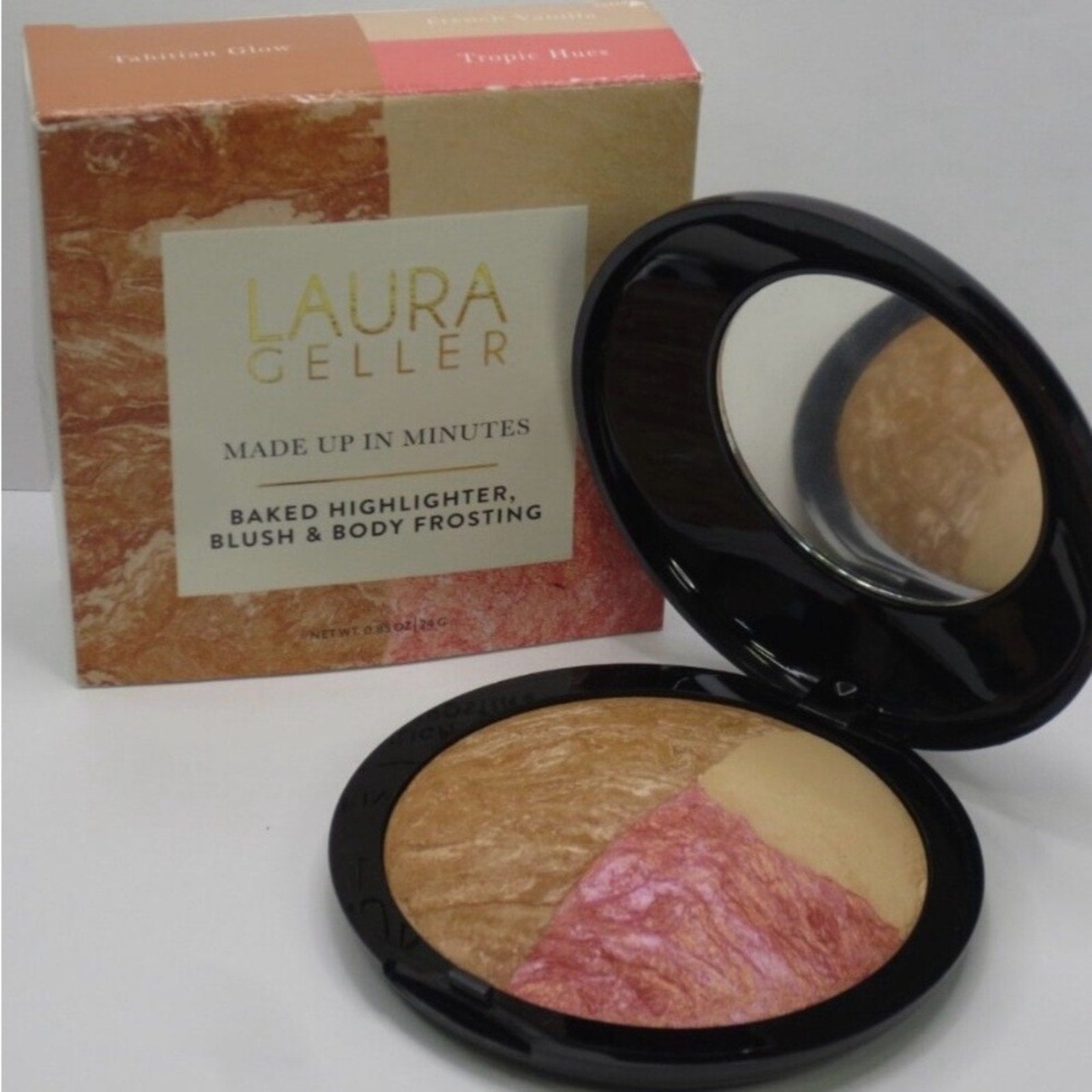 Laura Geller Pink and Gold Baked Highlighter