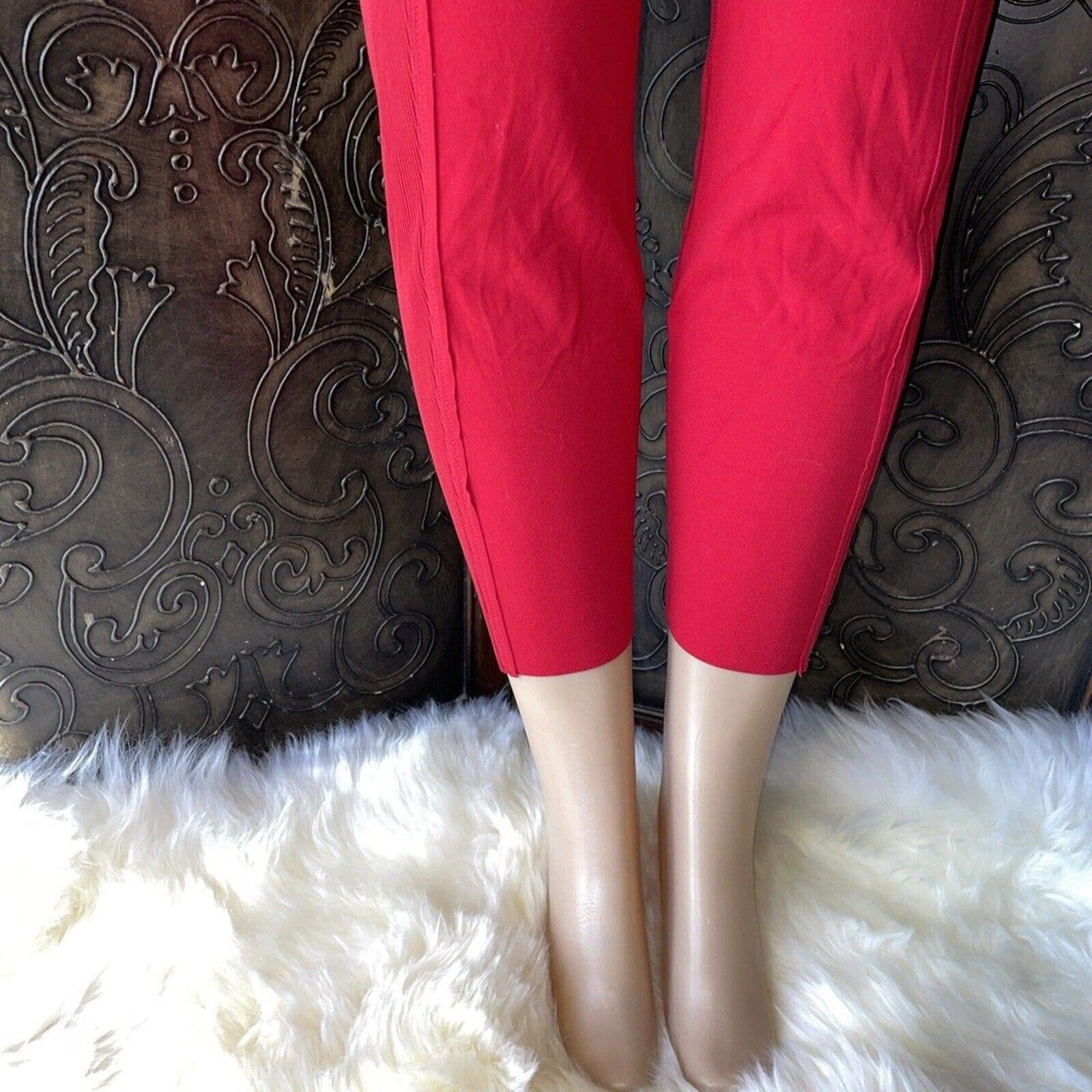 Nike Yoga Lux Red Leggings NWT MSRP $100 Women's Pant‎ Sixe 1X