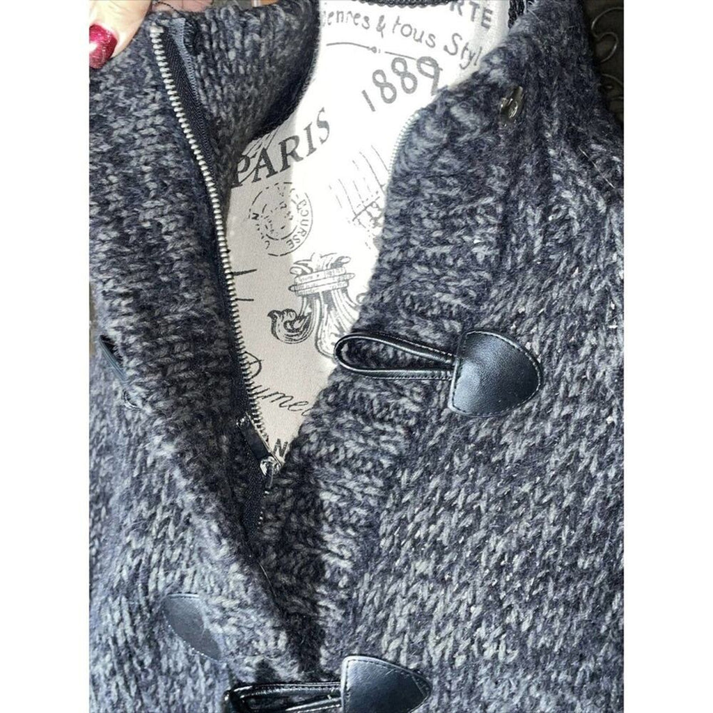 Michael Kors Alpaca Blend Knit Cardigan Full Zip Sweater jacket Womens's Size XS