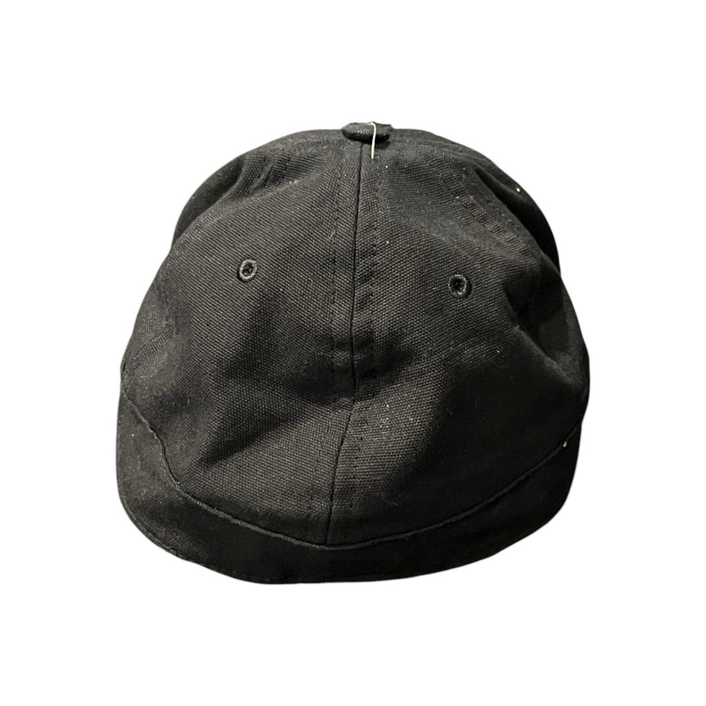 Canali logo-appliqué baseball cap in black Fitted