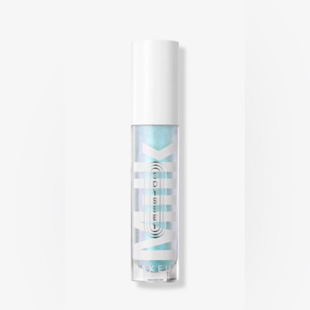 Milk Makeup Holographic Lip Gloss - clear with Blue Shimmer Effect