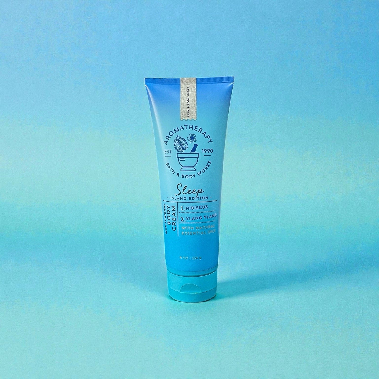 Bath & Body Works Sleep Island Edition Hibiscus Lang Lang Body Cream 8oz
