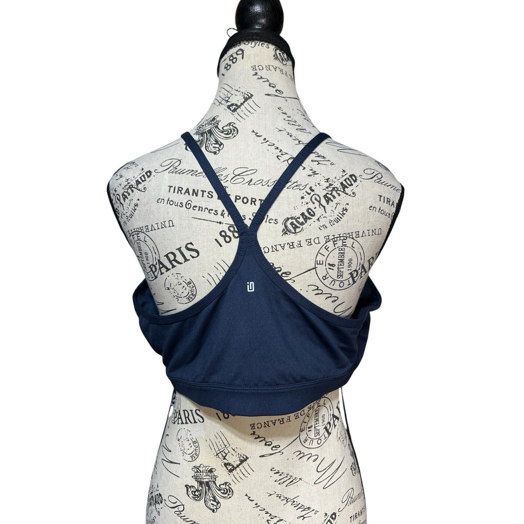 Ideology Plus Size Low Impact Sports Bra Navy Blue Women’s Size 2X