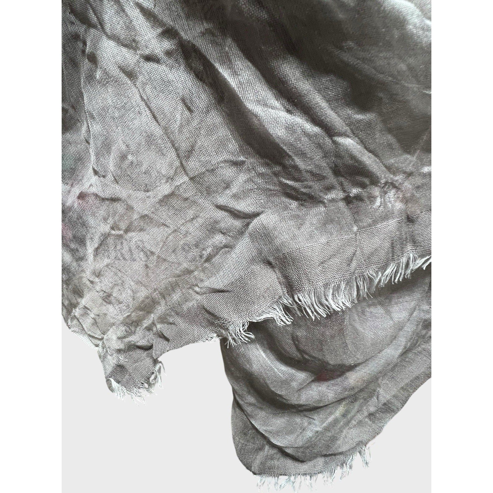 Nordstrom 30% Silk Gray Shawl/ Scarf