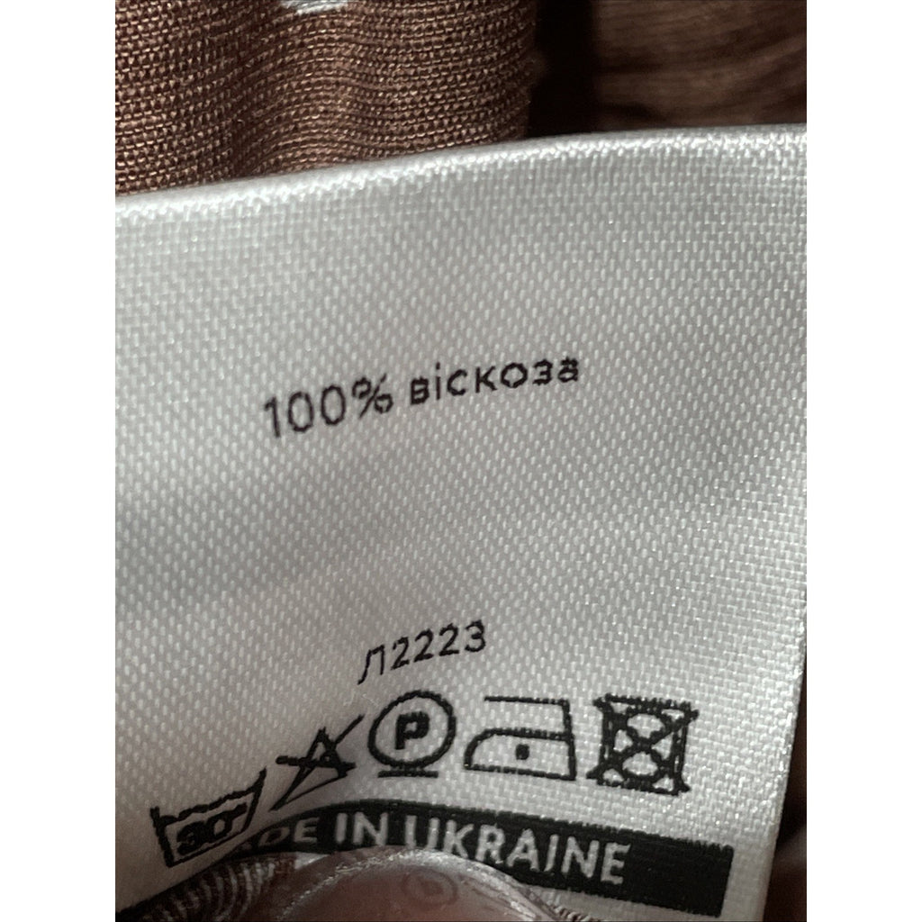 Andre Tan Boho Knit Dress – Nude-Taupe Brown, Medium, NWT + Rope Belt