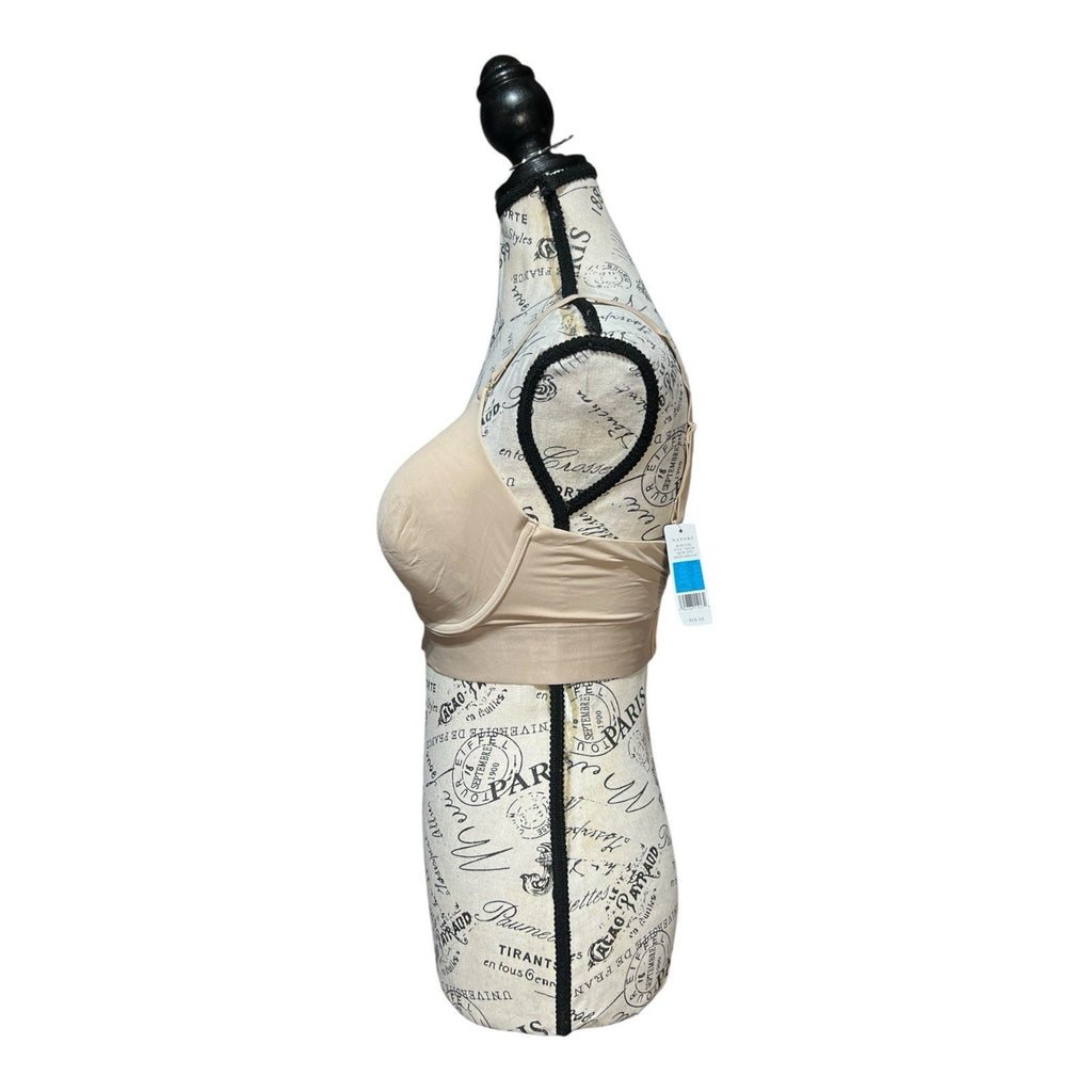 Natori Bliss Flex Longline Convertible Contour Underwire Bra - Café / 34 / DDD