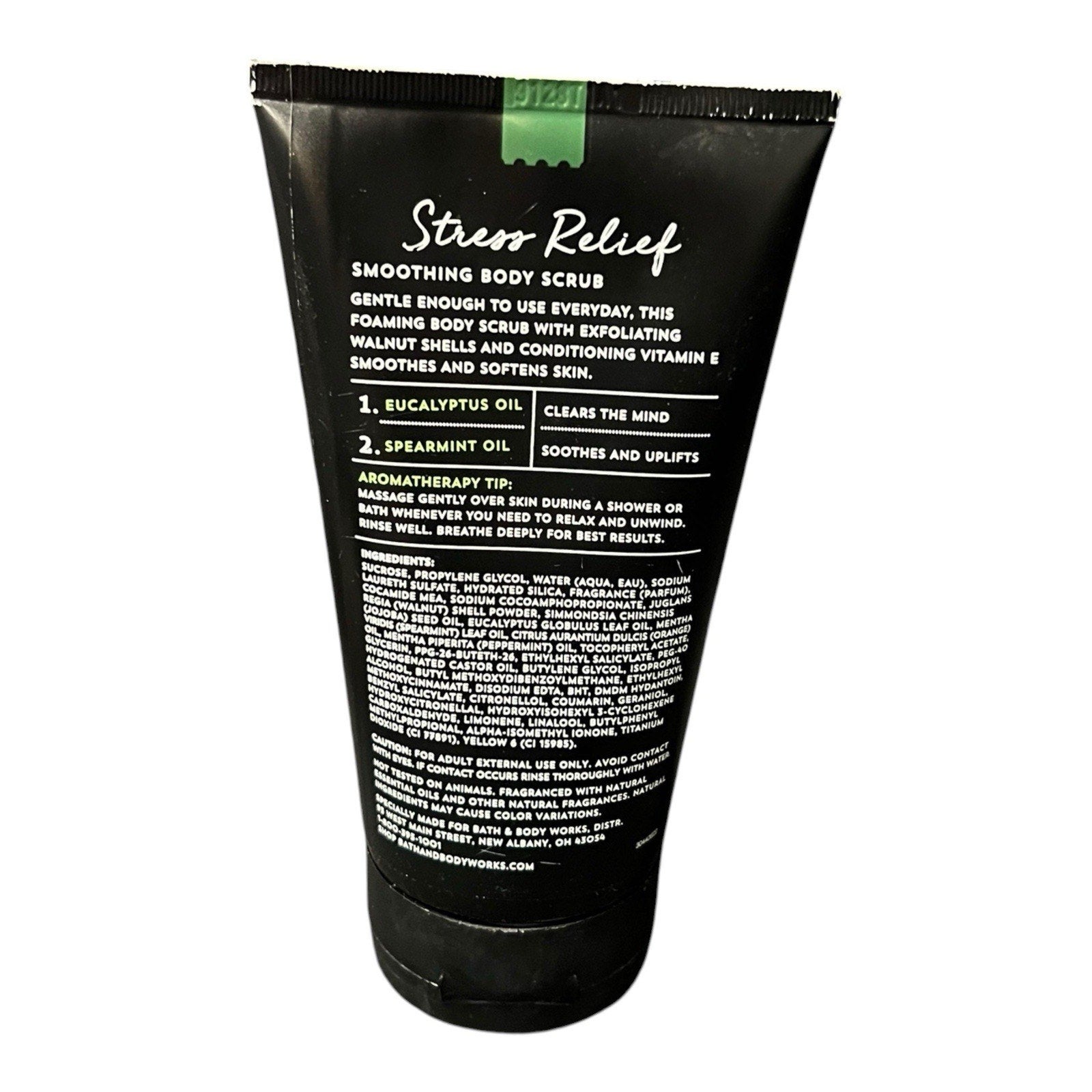 Bath And Body Works Aromatherapy Stress Relief Eucalyptus Spearmint Body Scrub