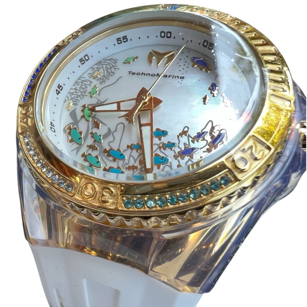 Invicta Techno Marine Cruise Dream Watch 40 MM NEW White